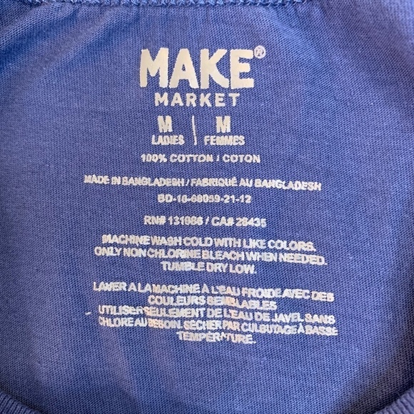 𝅺MAKE Market From Michael's Bundle Of Four Blue Tank Tops Size Medium (1336) - Picture 2 of 7
